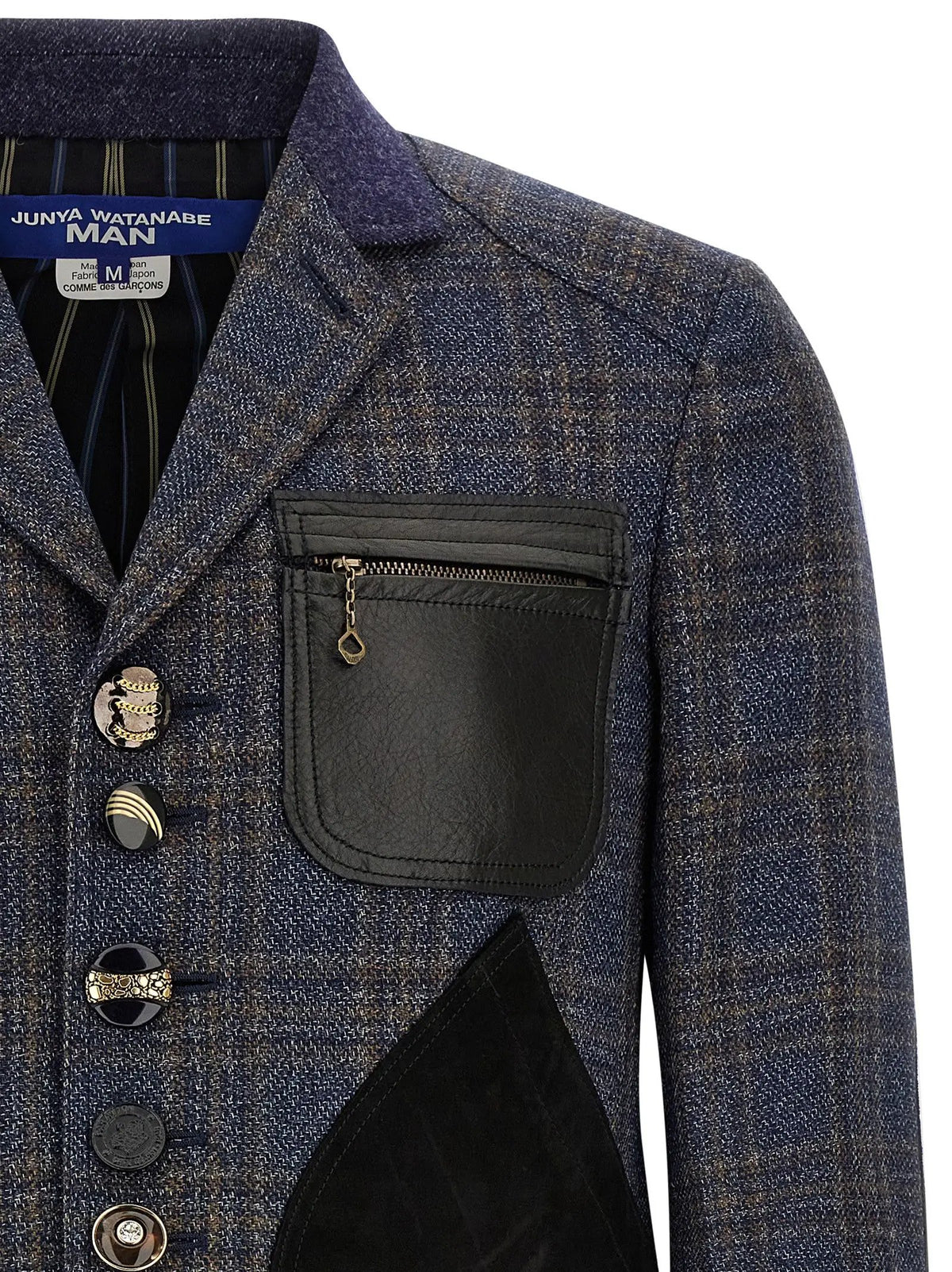 Junya Watanabe Junya Watanabe Blue Wool Blazer