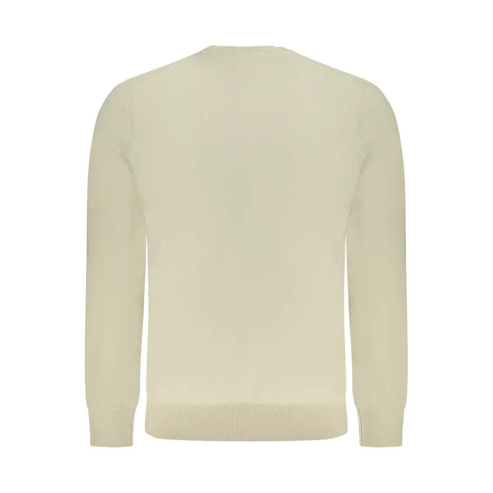 Hugo Boss Hugo Boss Beige Cotton Men's Sweater