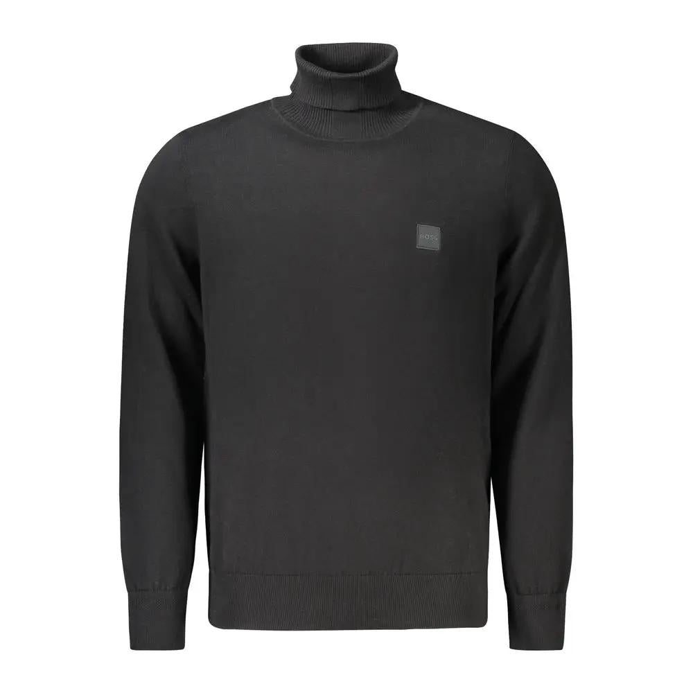 Hugo Boss Hugo Boss Black Wool Men's Sweater