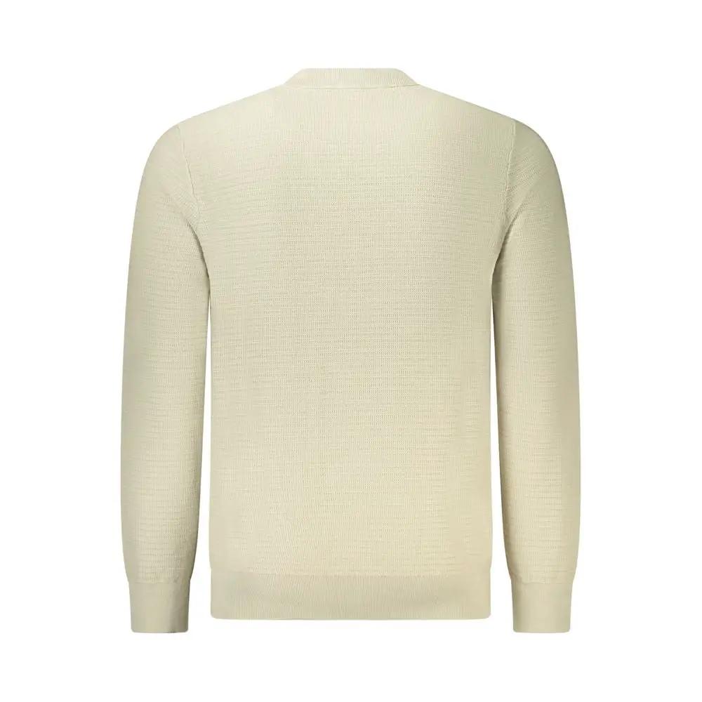 Hugo Boss Hugo Boss Beige Cotton Men's Sweater