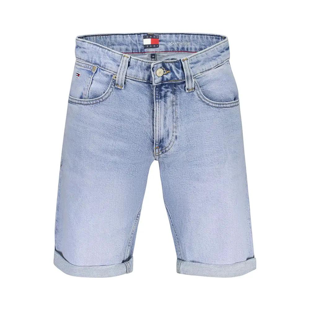 Tommy Hilfiger Tommy Hilfiger Azzurro Cotton Men's Denim Short