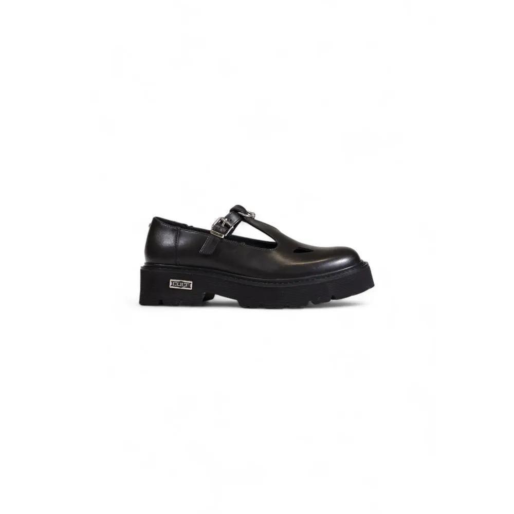 Cult Cult Black Leather Platform Pumps