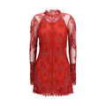 Blumarine Blumarine Red Polyamide Cocktail Dress