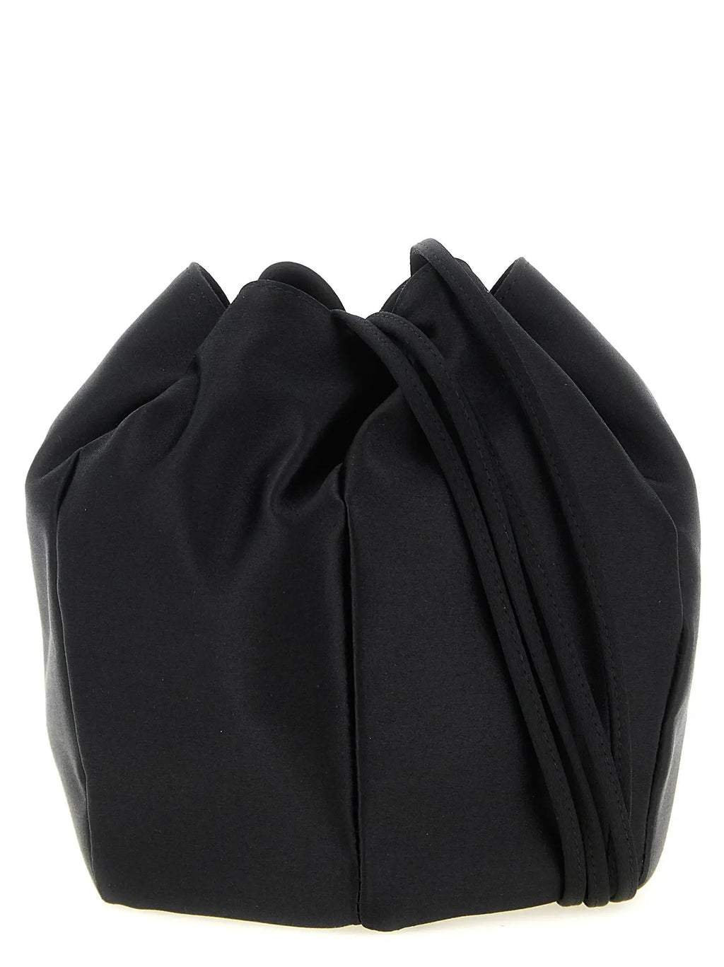 Prada Prada Black Viscose Shoulder Bag