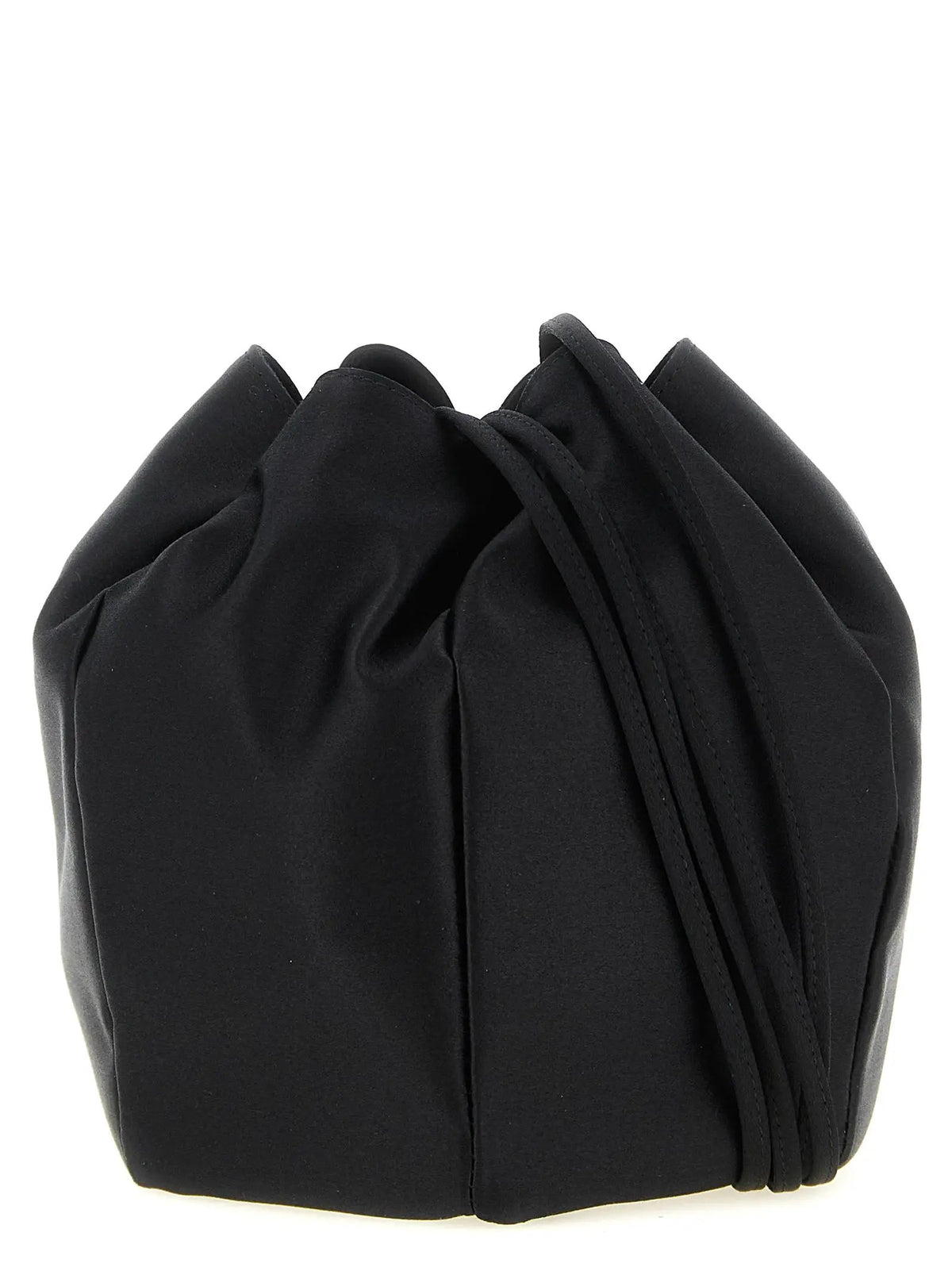 Prada Prada Black Viscose Shoulder Bag