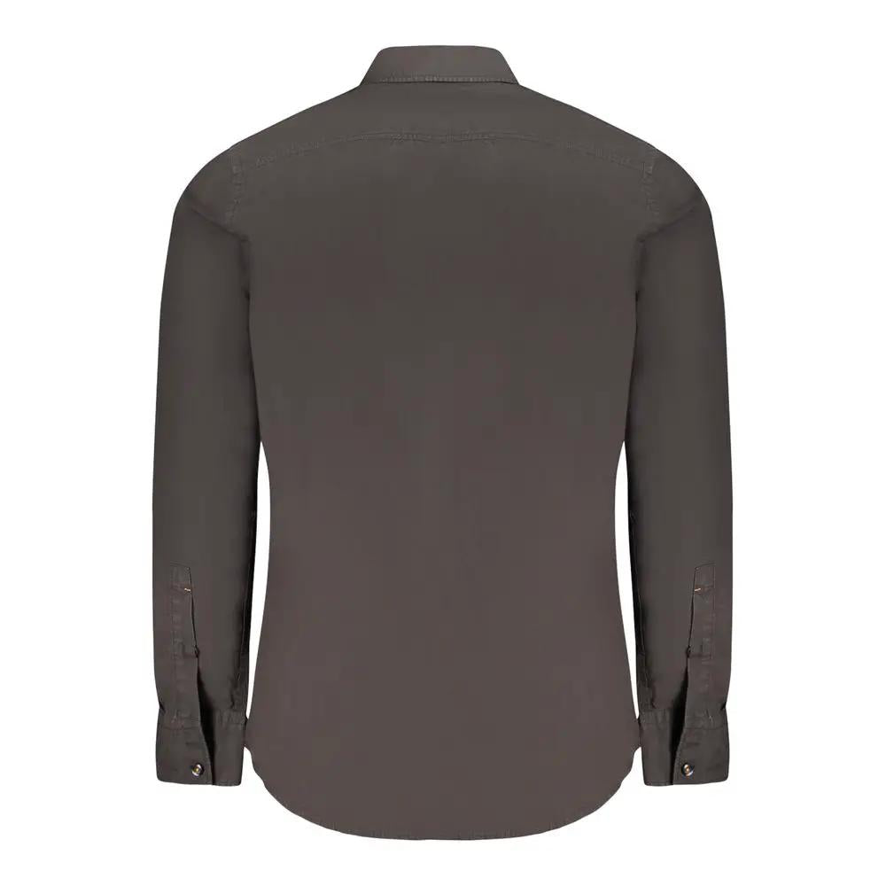 Hugo Boss Hugo Boss Black Cotton Men's Shirt