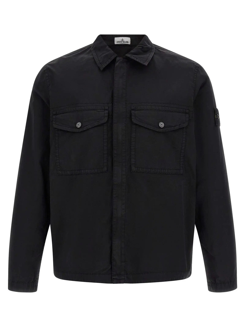 Stone Island Stone Island Black Cotton Blouse