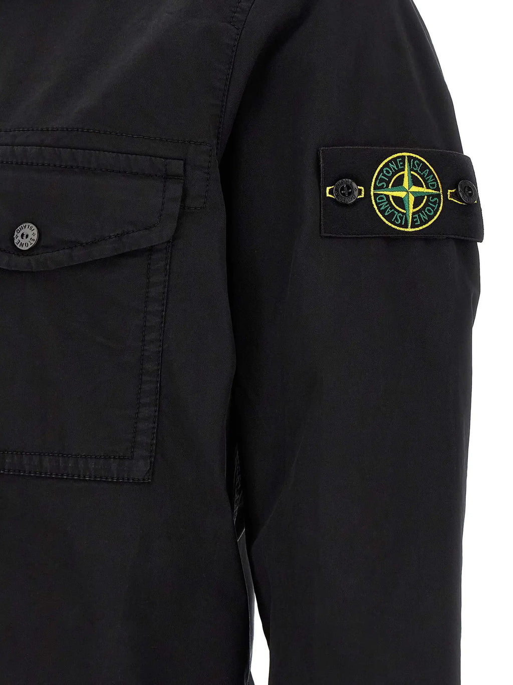 Stone Island Stone Island Black Cotton Blouse