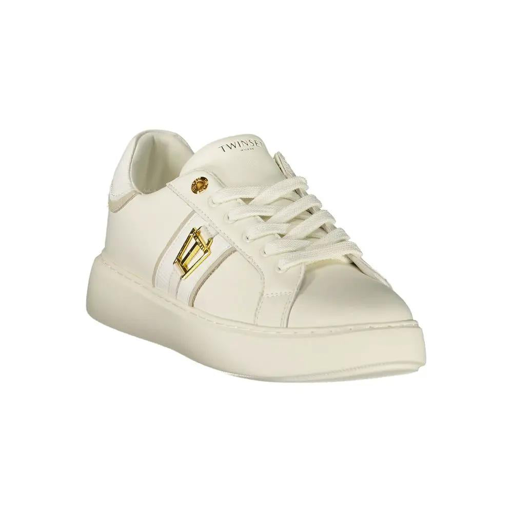 Twinset Twinset White Polyurethane Women's Sneaker