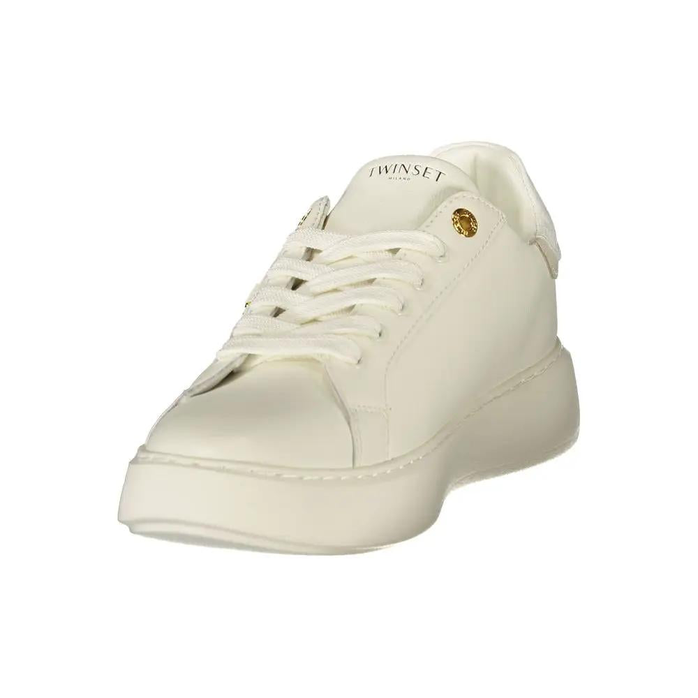 Twinset Twinset White Polyurethane Women's Sneaker
