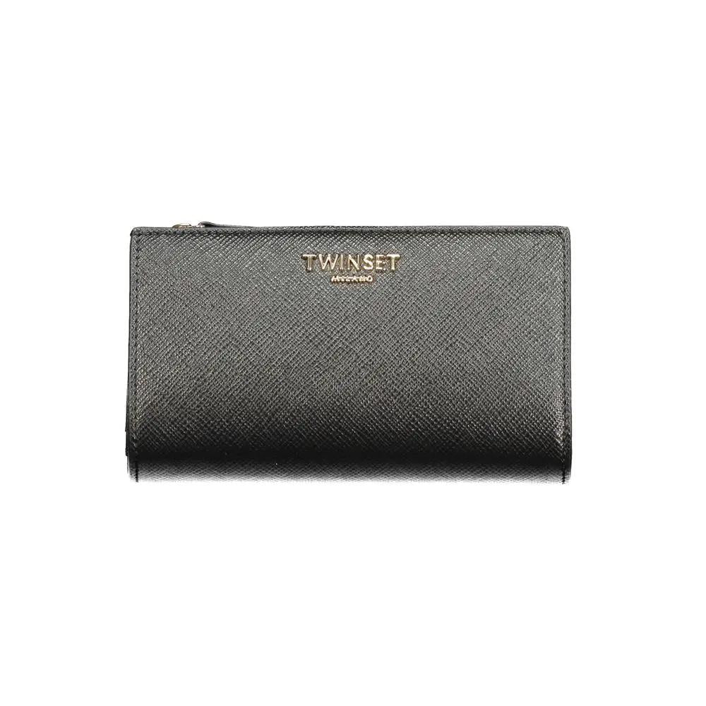 Twinset Twinset Black Polyurethane Women's Wallet