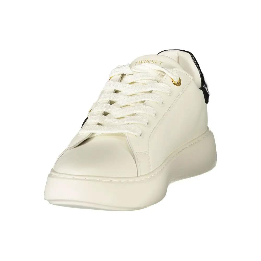 Twinset Twinset White Polyurethane Women's Sneaker