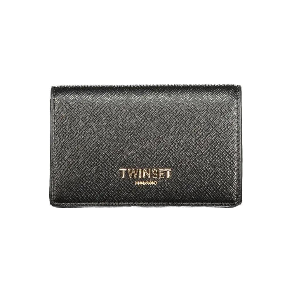 Twinset Twinset Black Polyurethane Women's Wallet