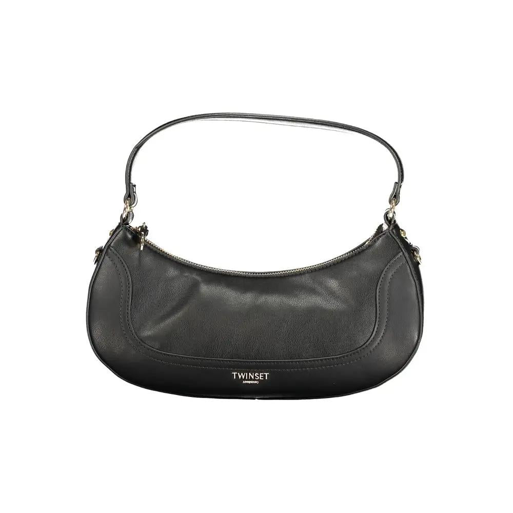 Twinset Twinset Black Polyurethane Womens Bag