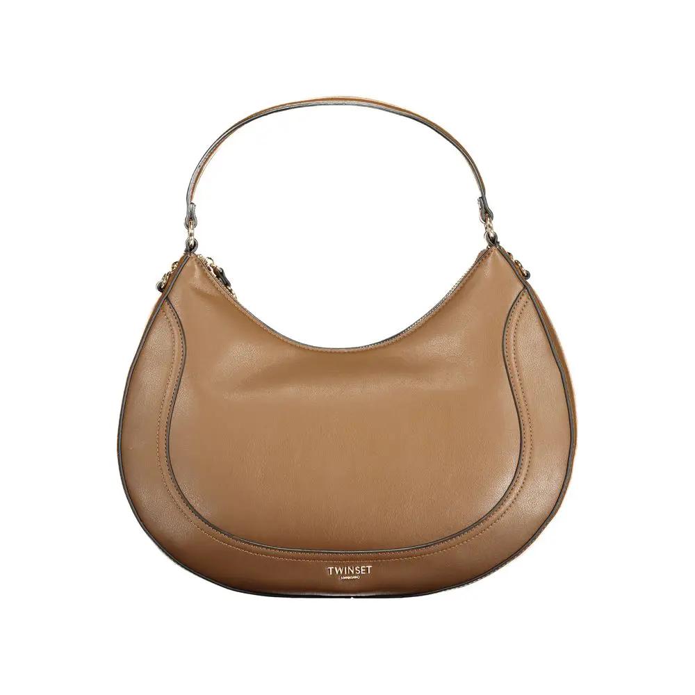 Twinset Twinset Brown Polyurethane Women's Bag