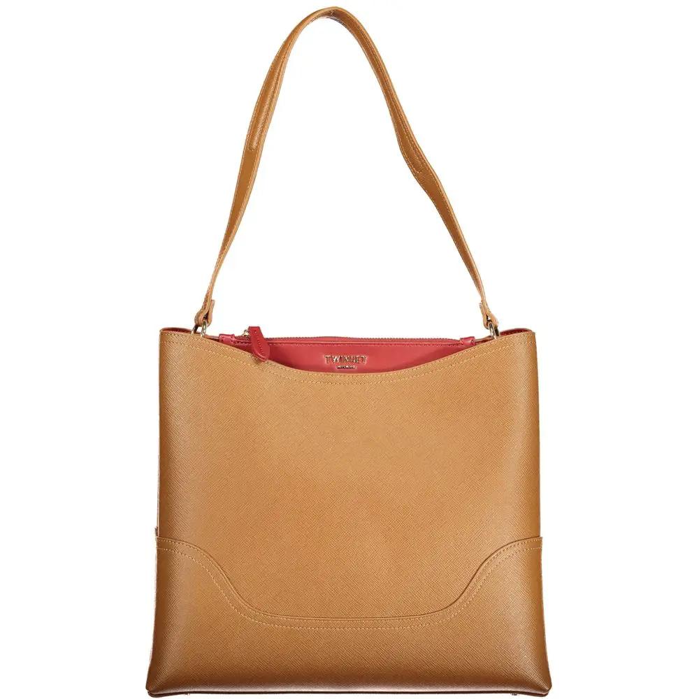 Twinset Twinset Brown Polyurethane Women's Bag