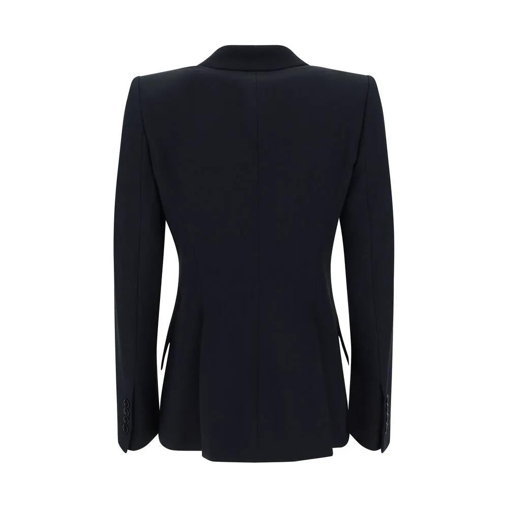 Alexander McQueen Alexander McQueen Black Acetate Blazer