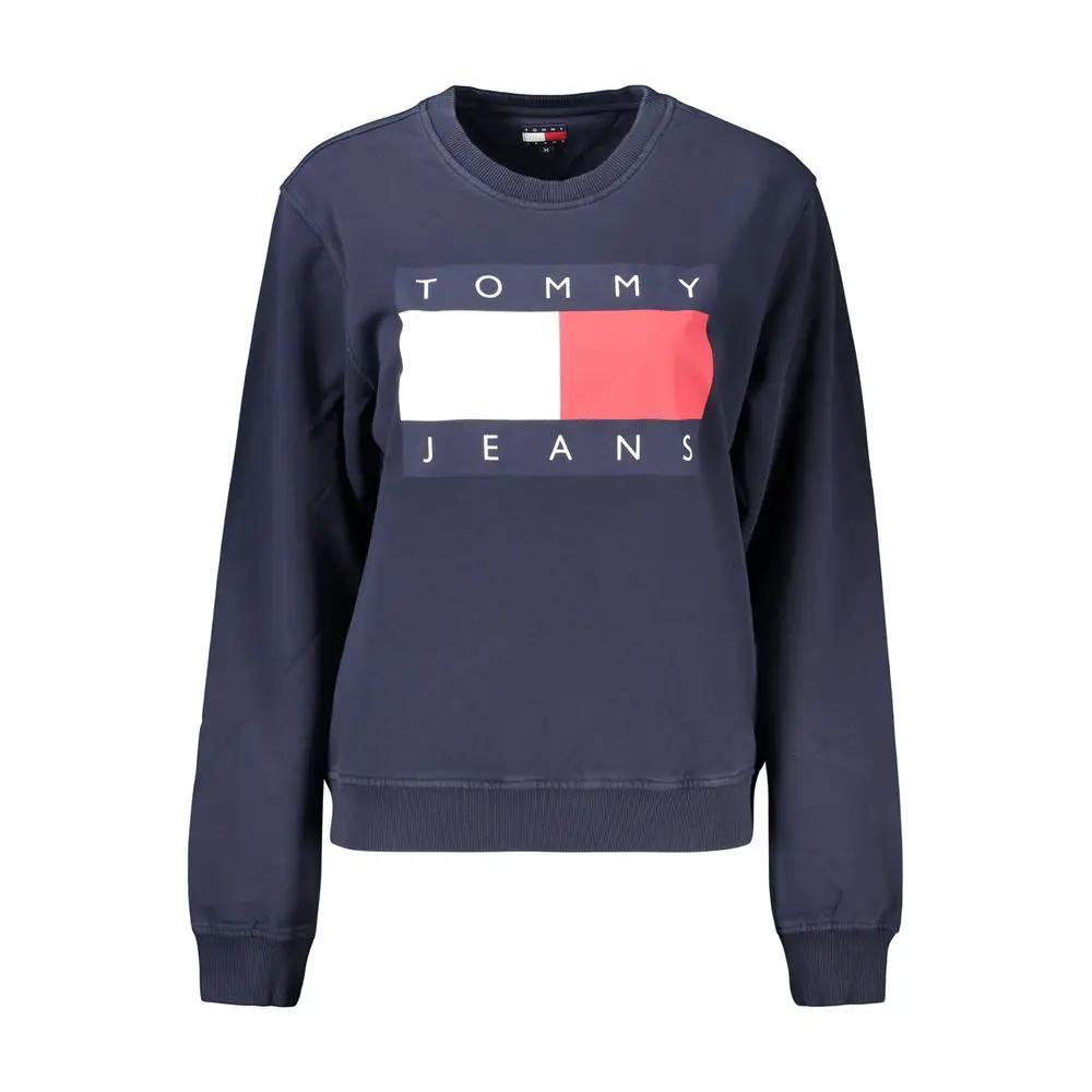 Tommy Hilfiger Tommy Hilfiger Blue Cotton Women's Sweatshirt