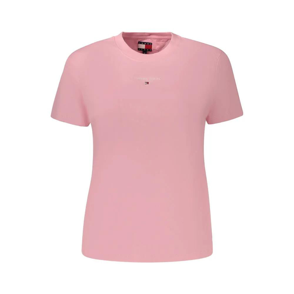 Tommy Hilfiger Tommy Hilfiger Pink Cotton Women's T-Shirt