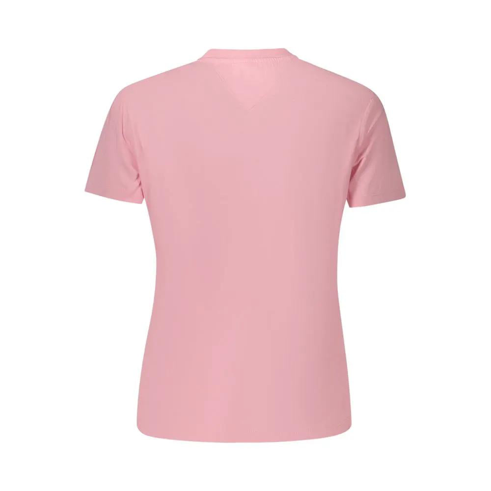 Tommy Hilfiger Tommy Hilfiger Pink Cotton Women's T-Shirt