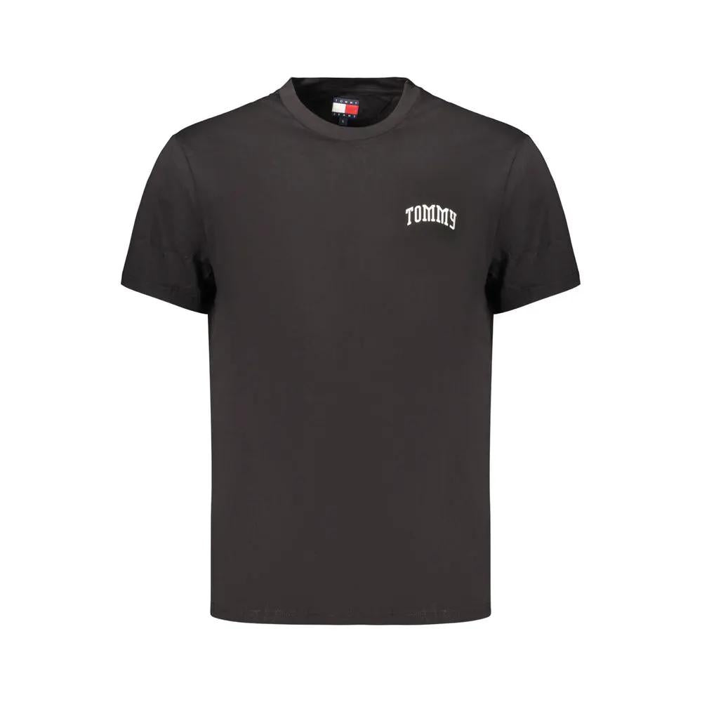 Tommy Hilfiger Tommy Hilfiger Black Cotton Men's T-Shirt