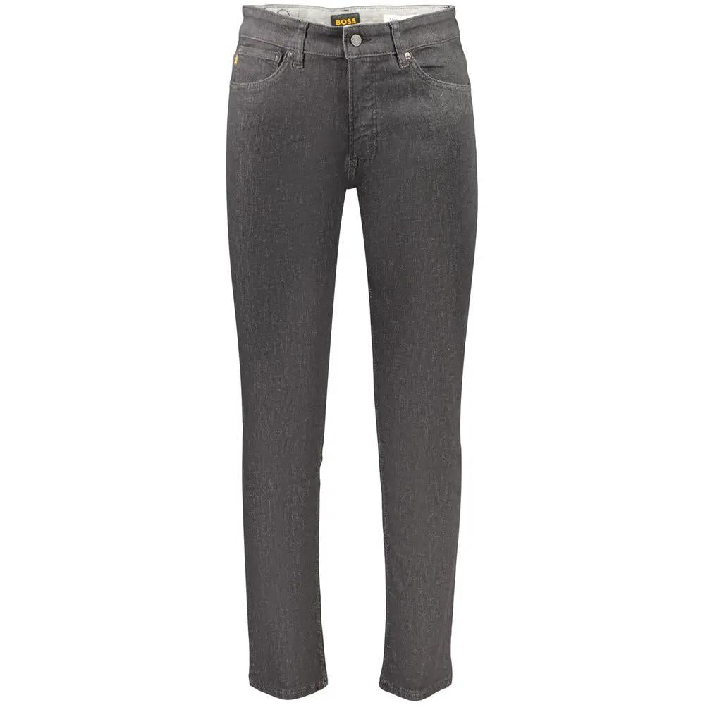 Hugo Boss Hugo Boss Black Cotton Men's Jeans