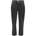 Tommy Hilfiger Tommy Hilfiger Black Cotton Mom Jeans