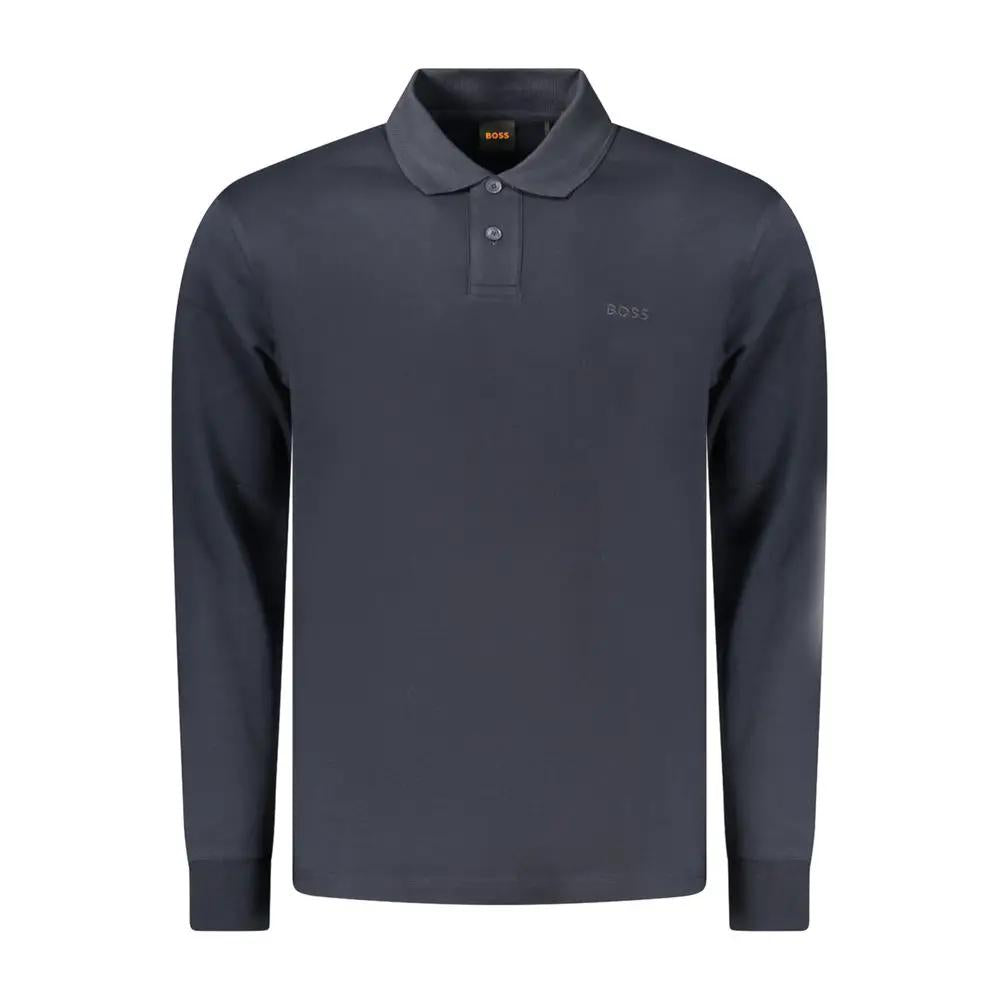 Hugo Boss Hugo Boss Blue Cotton Polo Shirt