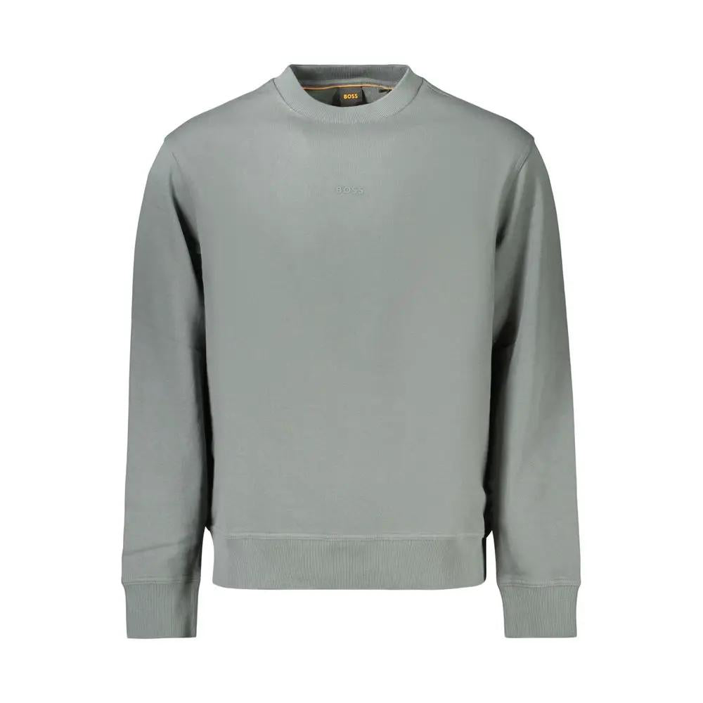 Hugo Boss Hugo Boss Green Cotton Sweatshirt