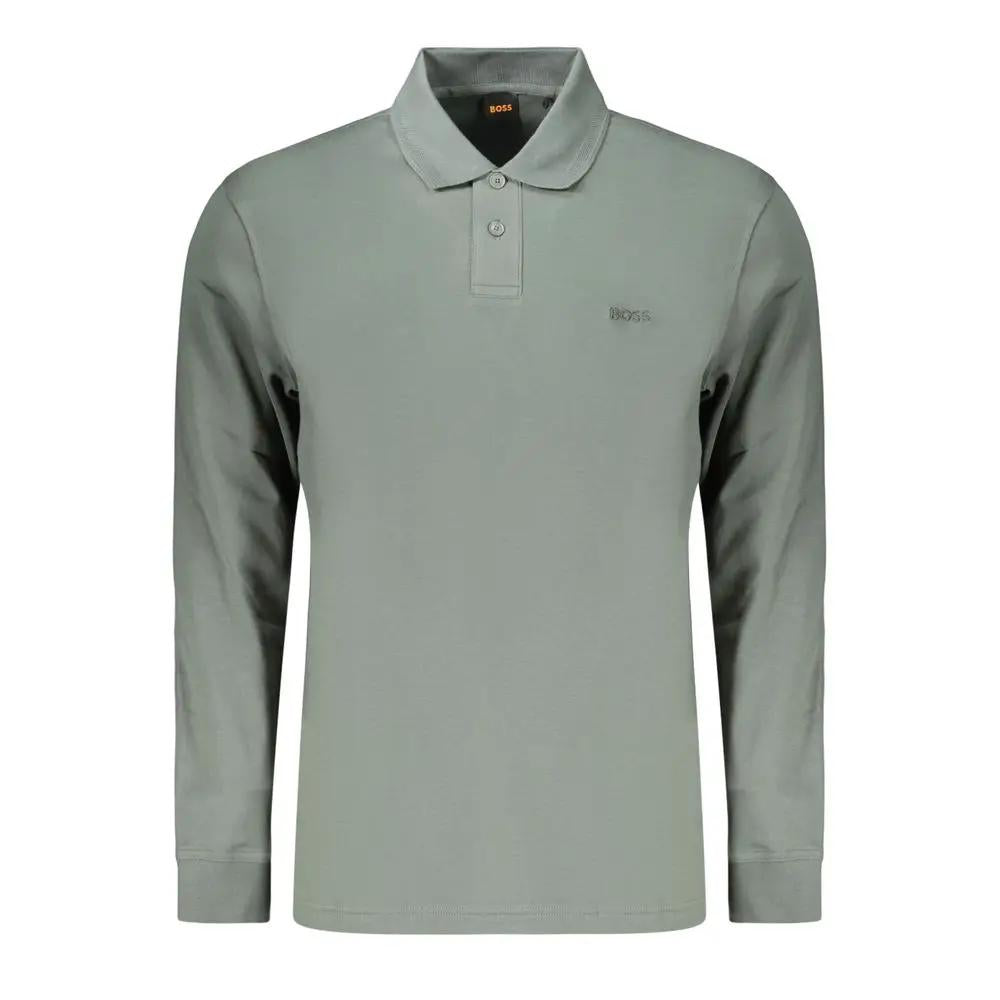 Hugo Boss Hugo Boss Green Cotton Polo Shirt