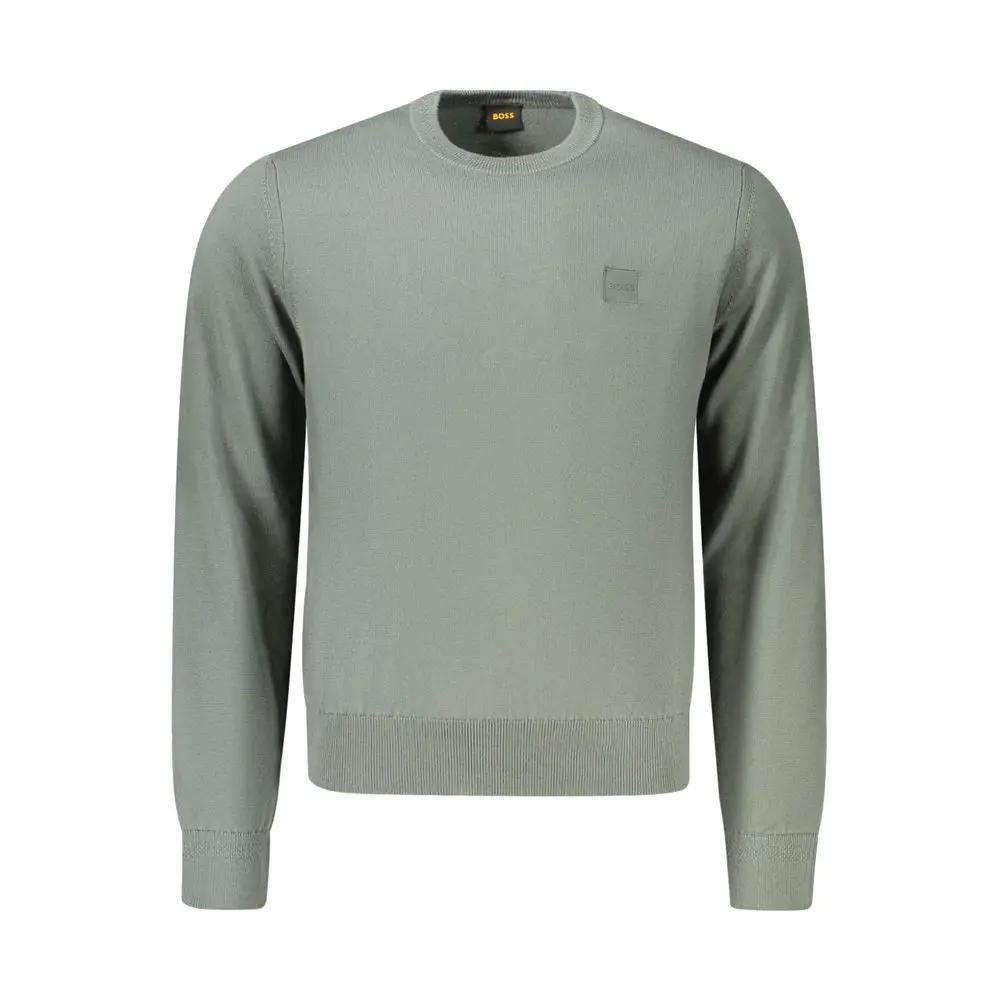 Hugo Boss Hugo Boss Green Cotton Sweatshirt