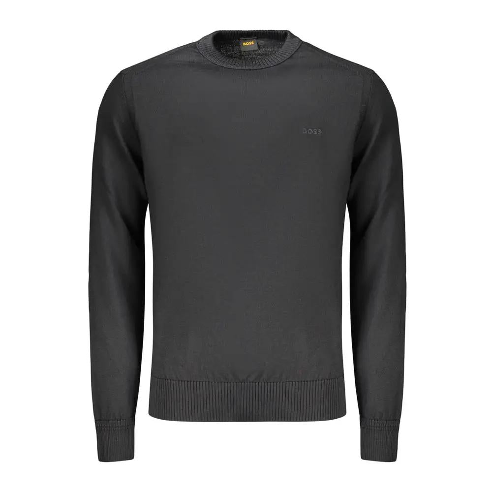 Hugo Boss Hugo Boss Black Wool Sweatshirt