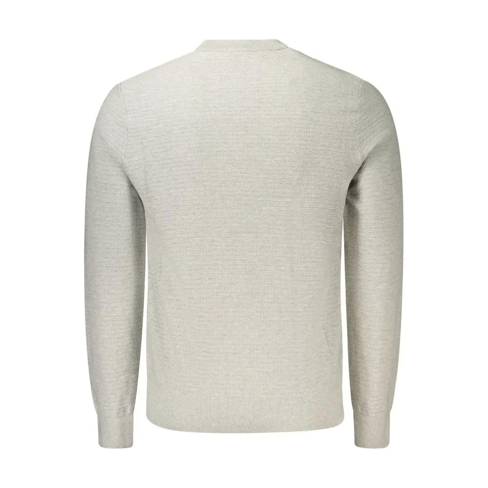 Hugo Boss Hugo Boss Gray Cotton Sweatshirt