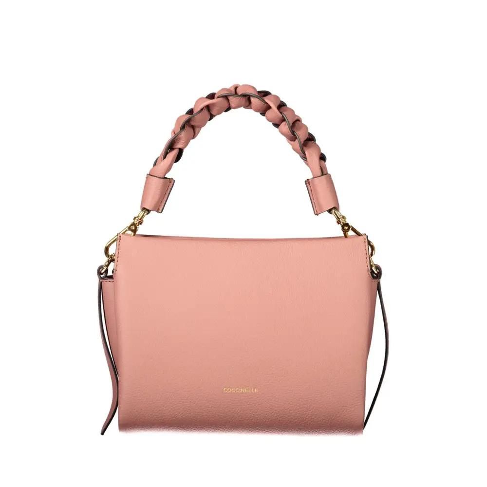 Coccinelle Coccinelle Pink Leather Handbag