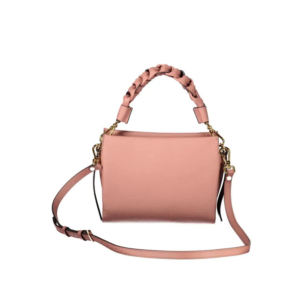 Coccinelle Coccinelle Pink Leather Handbag