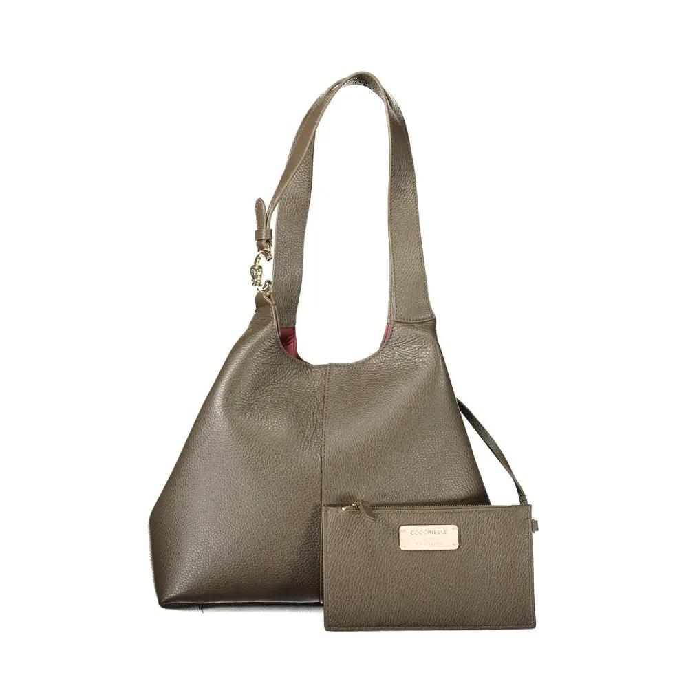 Coccinelle Coccinelle Brown Leather Handbag