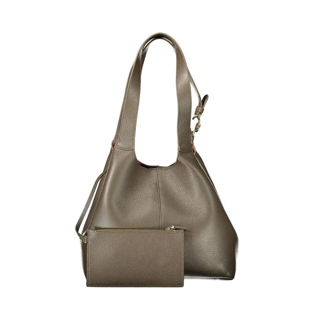 Coccinelle Coccinelle Brown Leather Handbag