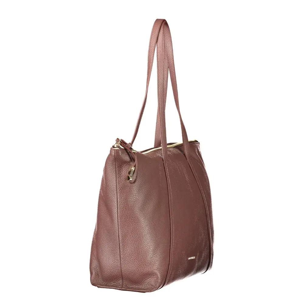 Coccinelle Coccinelle Brown Leather Handbag