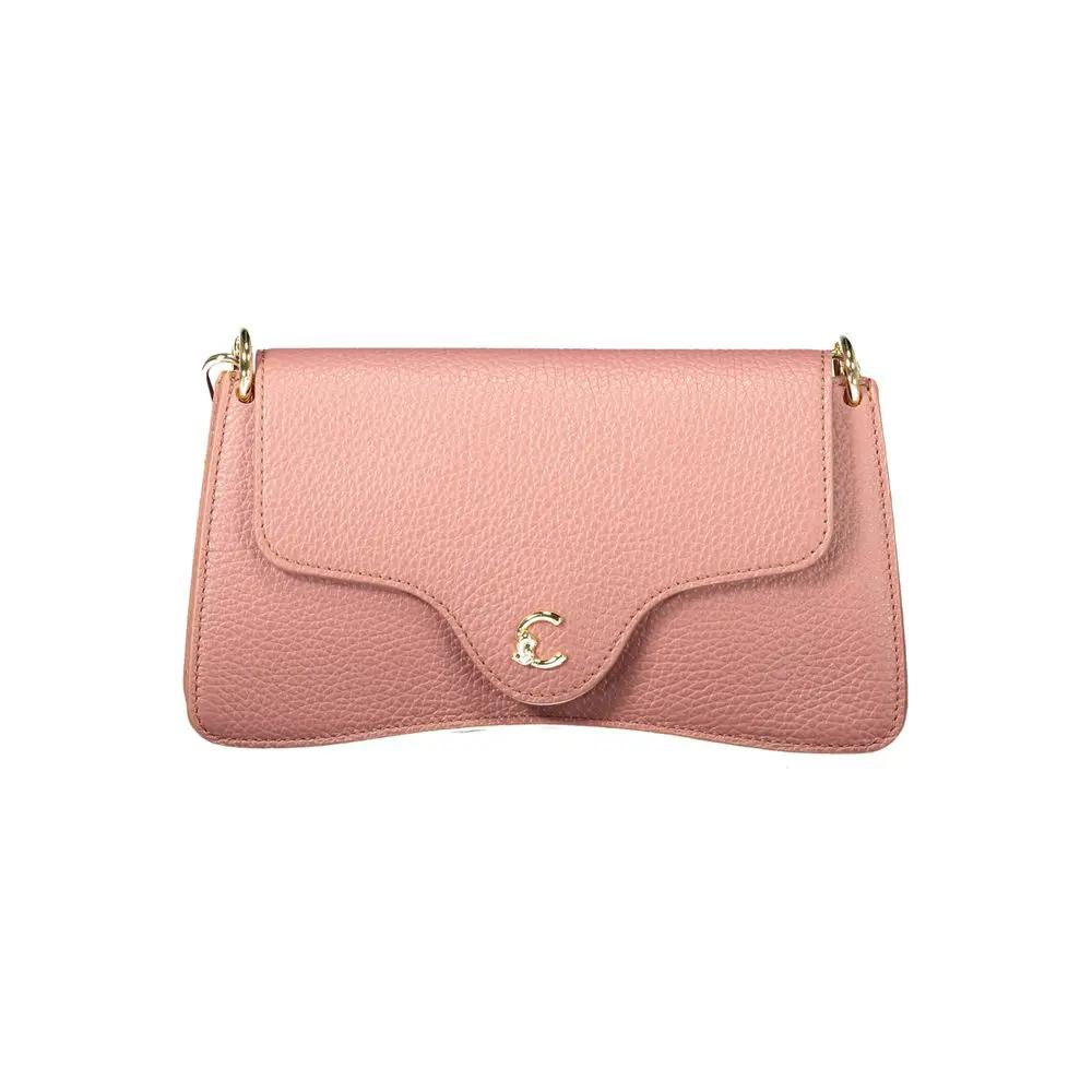 Coccinelle Coccinelle Pink Leather Handbag