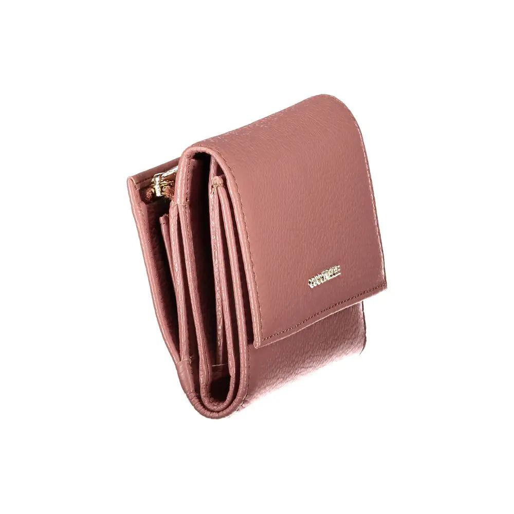Coccinelle Coccinelle Pink Leather Wallet
