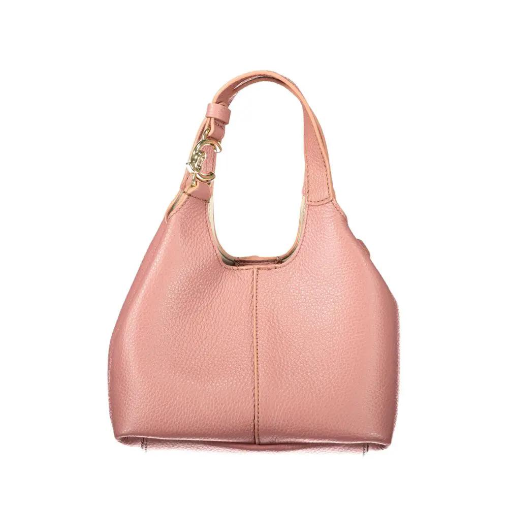 Coccinelle Coccinelle Pink Leather Handbag