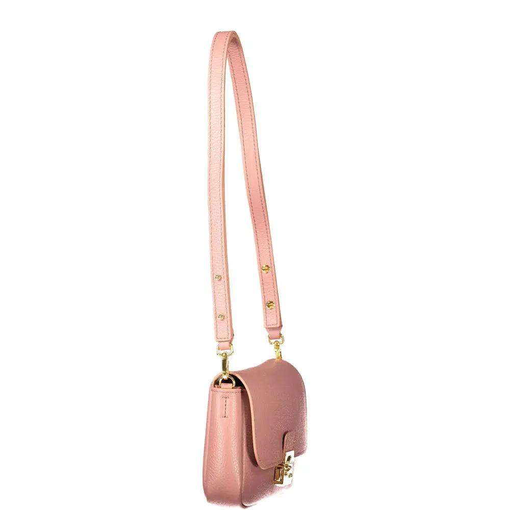 Coccinelle Coccinelle Pink Leather Handbag