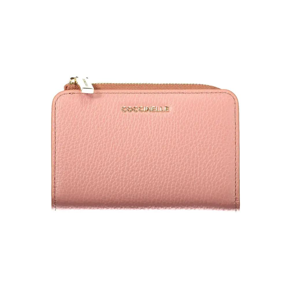 Coccinelle Coccinelle Pink Leather Wallet