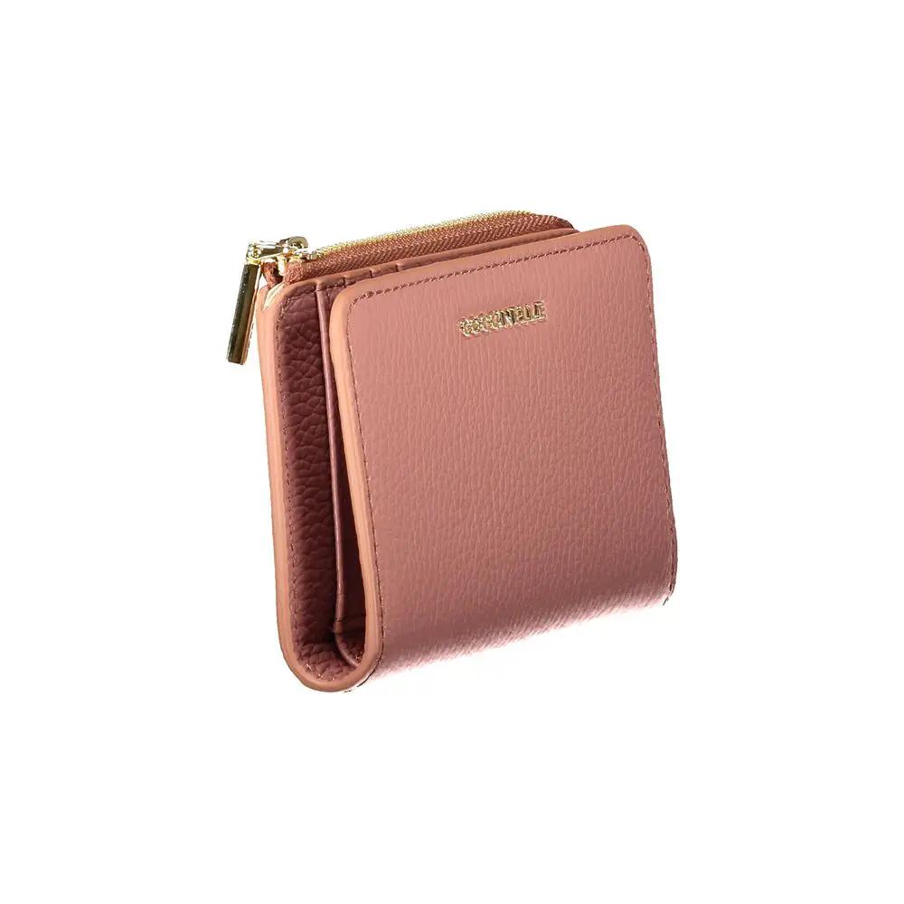 Coccinelle Coccinelle Pink Leather Wallet