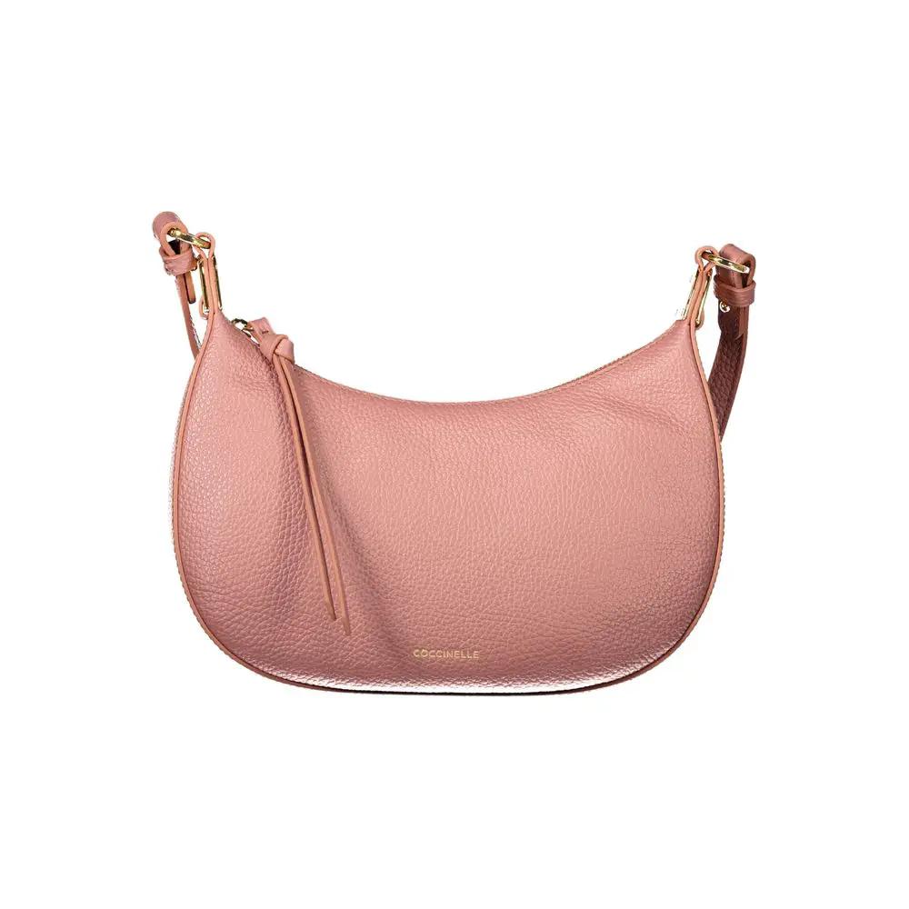 Coccinelle Coccinelle Pink Leather Handbag