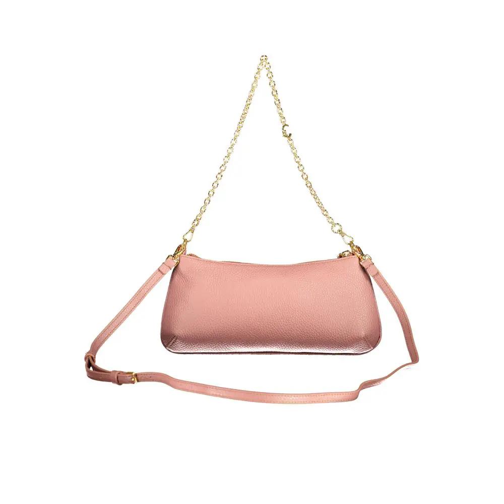 Coccinelle Coccinelle Pink Leather Handbag