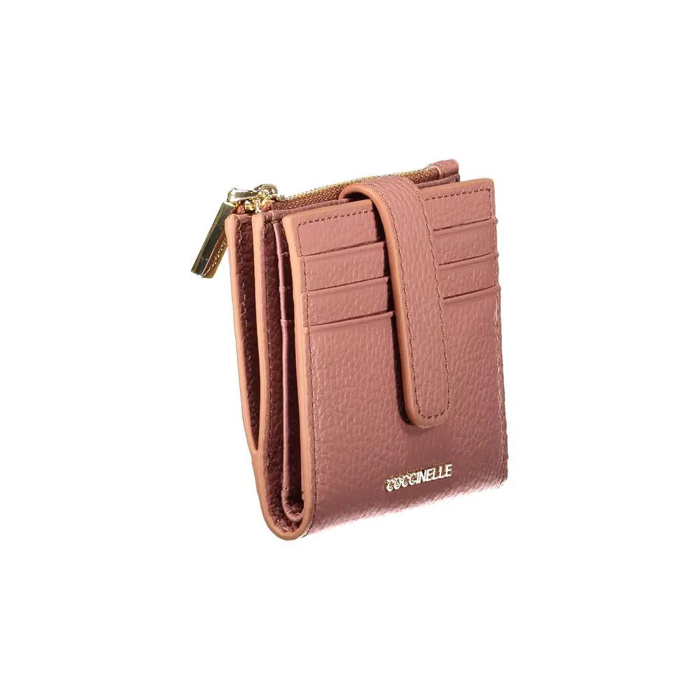 Coccinelle Coccinelle Pink Leather Wallet
