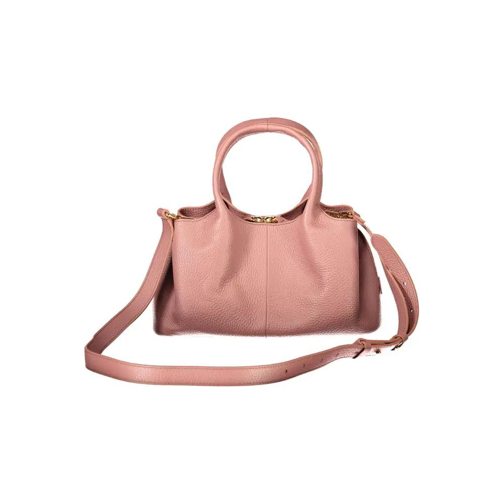 Coccinelle Coccinelle Pink Leather Handbag