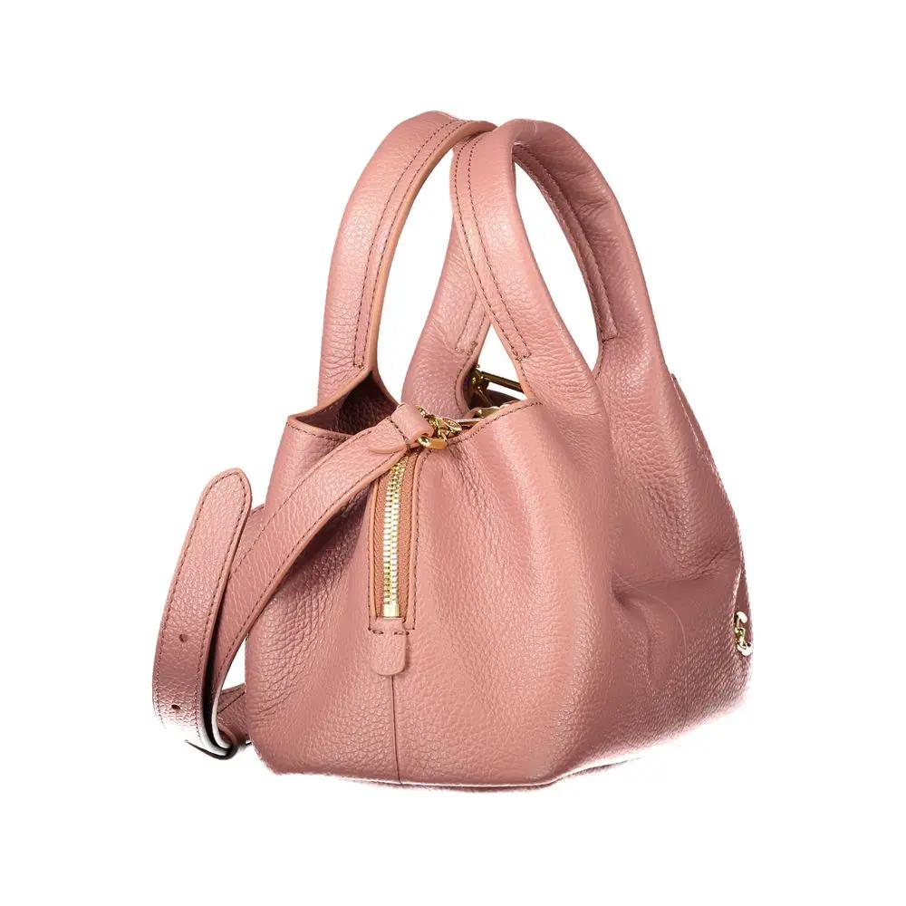 Coccinelle Coccinelle Pink Leather Handbag