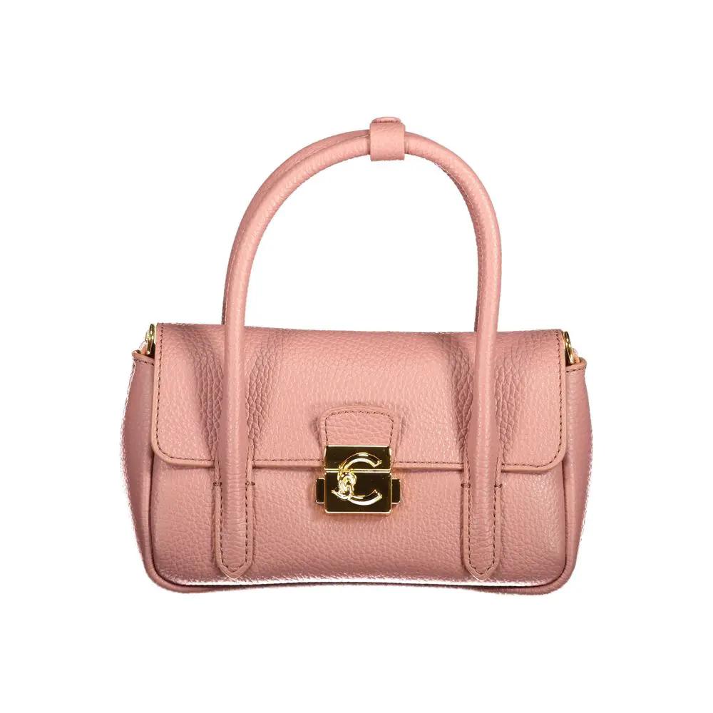 Coccinelle Coccinelle Pink Leather Handbag